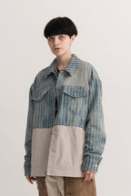 Empty Reference Washed Loose Jeans Jacket