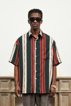Empty Reference Striped Retro Shirt