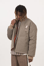 Empty Reference Embroidery Rabbit Logo Down Jacket