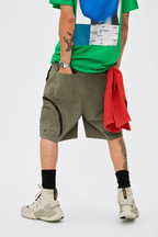 CZ Green Full Pockets Cargo Shorts