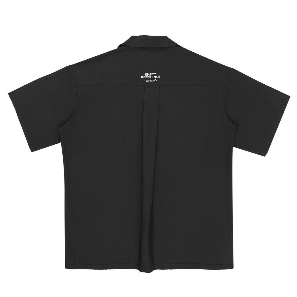 Empty Reference Doberman Print Cuban Shirt