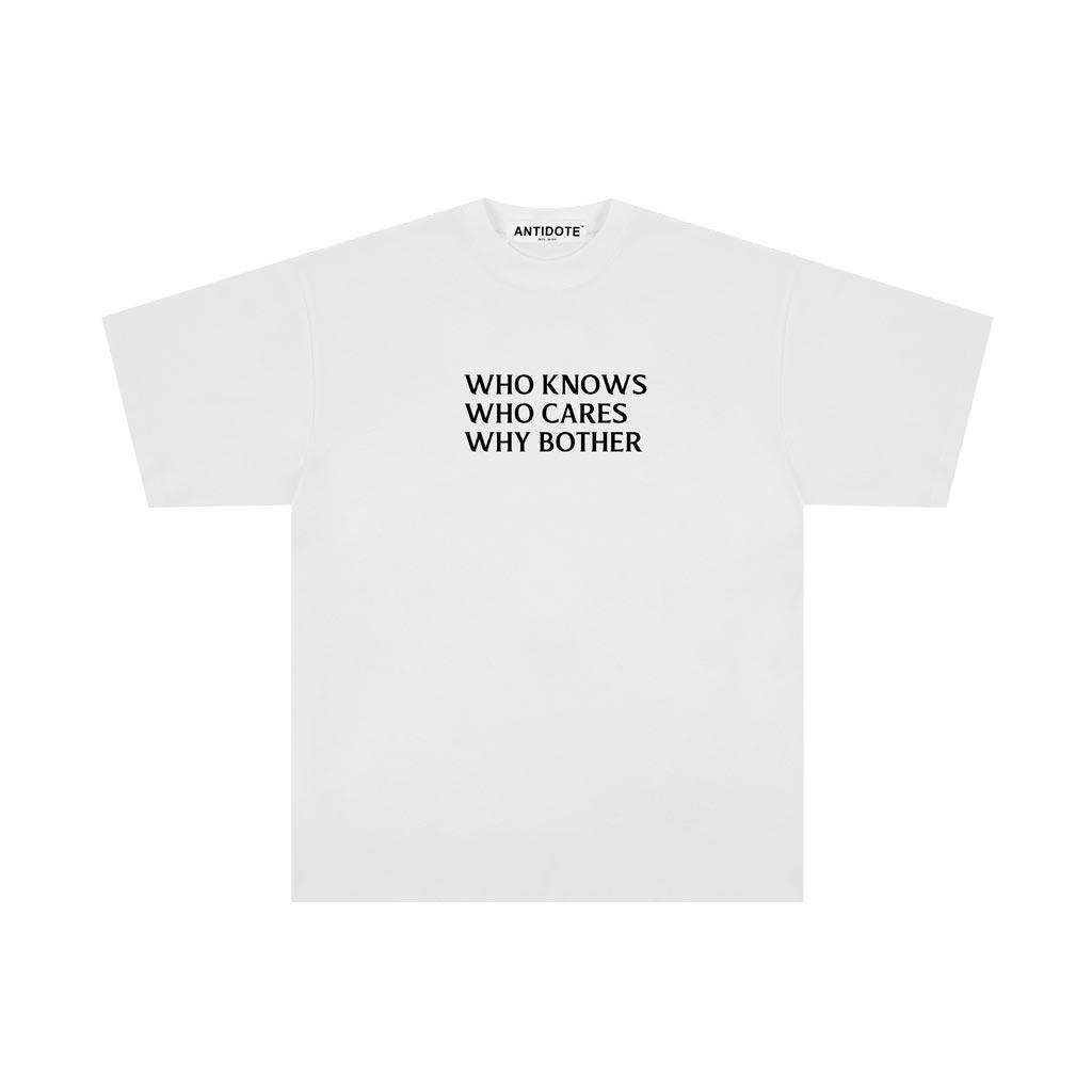 Antidote Why Bother Print Tee