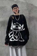 CZ Retro Alien Knit Sweater