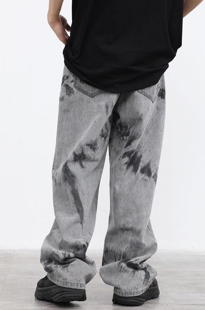 CZ Tie Dyed Loose Jeans