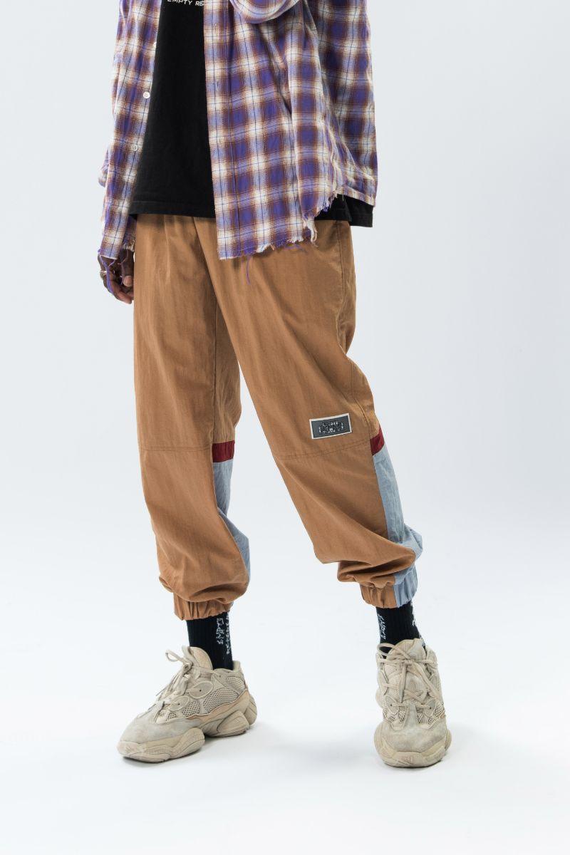 Empty Reference PVC Nylon Pants