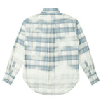Empty Reference Faded Checkered Long Sleeve Shirt