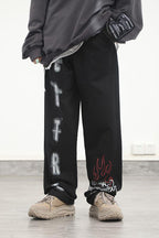 CZ ED Graffiti Straight Trousers