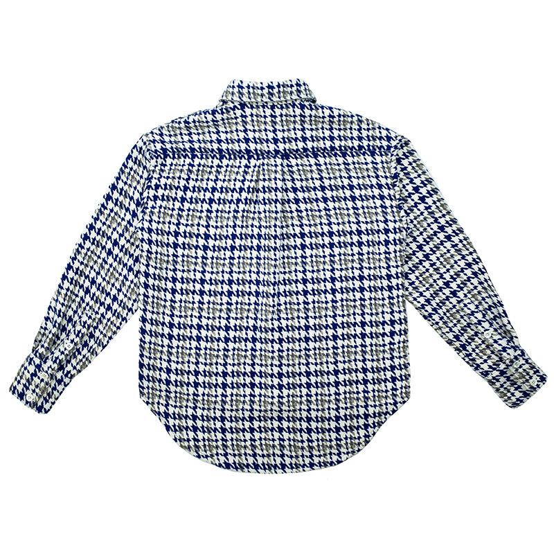 Empty Reference Houndstooth Wool Heavy L/S Shirt