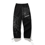 CZ ED Embroidered Spider Web Trousers