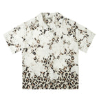 Empty Reference Leopard Pattern Cuban Shirt