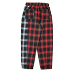 Empty Reference Plaid Stitching Trousers