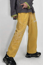 CZ ED Embroidered Spider Web Trousers