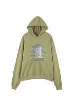 THINGY Graffiti Washed Lemon Hoodie