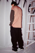 CZ Striped Old Washed L/S Tee