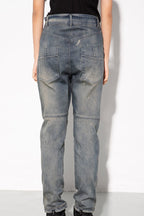Unknown World Washed Structure Jeans