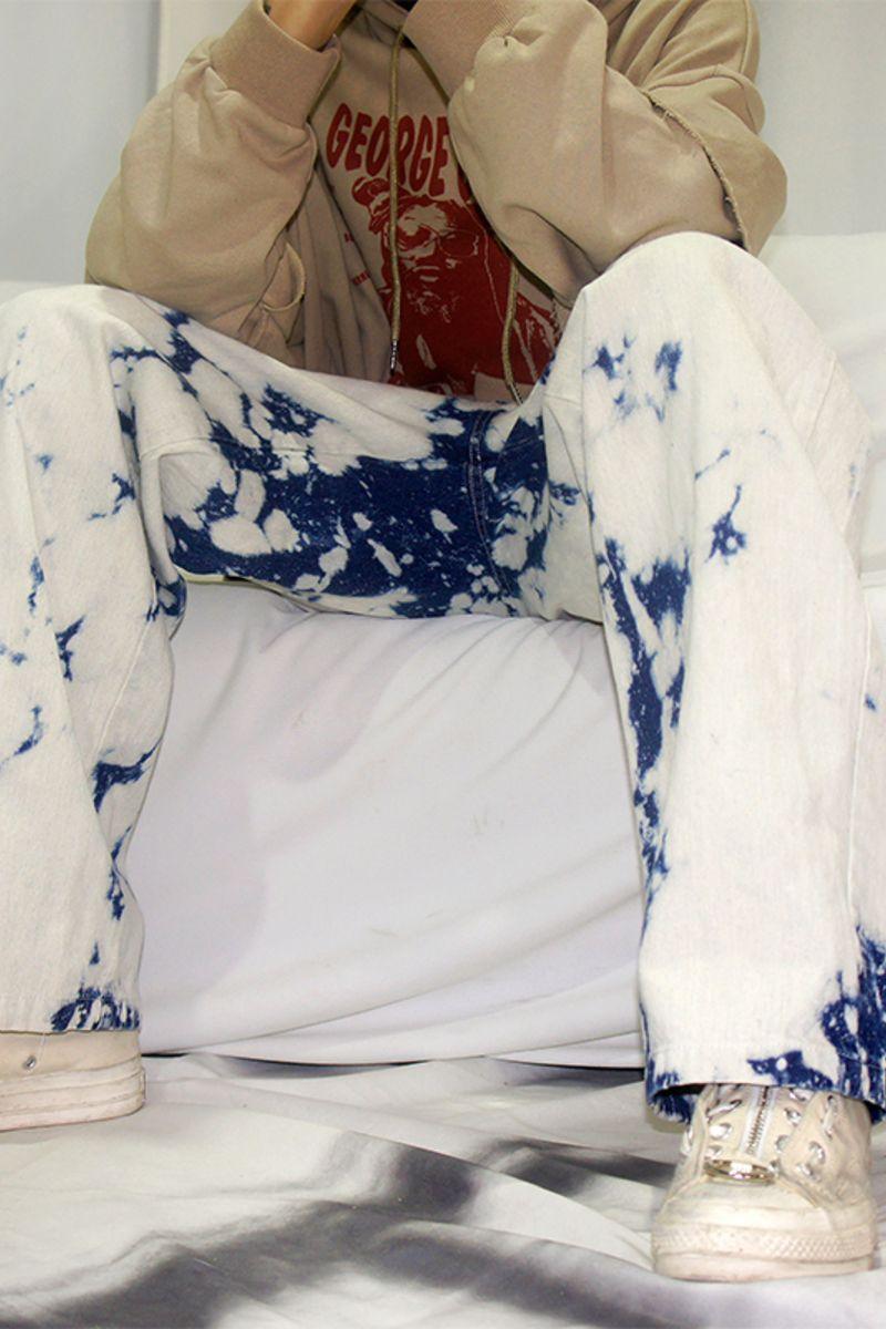 CZ Retro Tie Dyed Jeans - UK Only