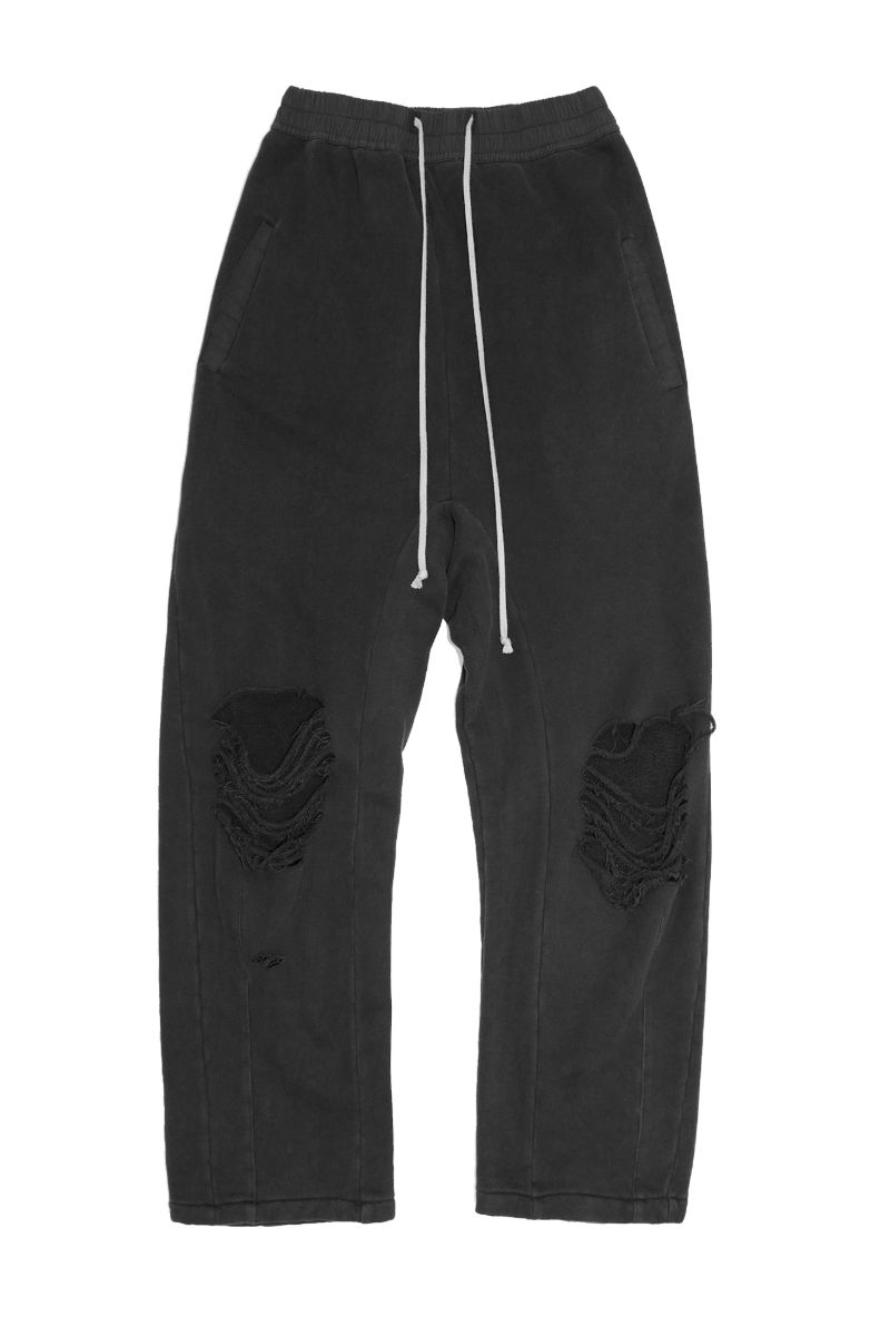 Unknown World Distressed Loose Sweatpants