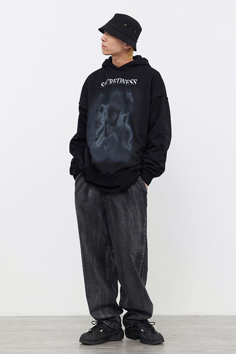 CZ Ghosts Hands Loose Hoodie