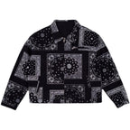 Bandana Loose Print Jacket - EU Only