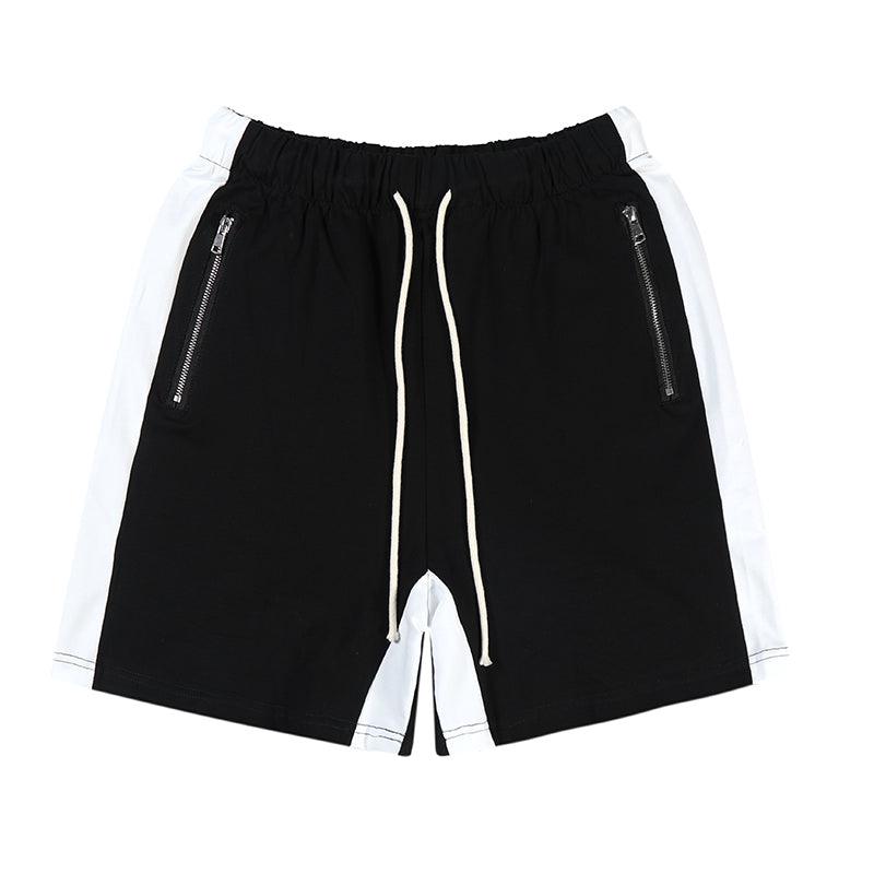 CZ Black & White Track Shorts