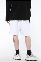 CZ White & Black Track Shorts