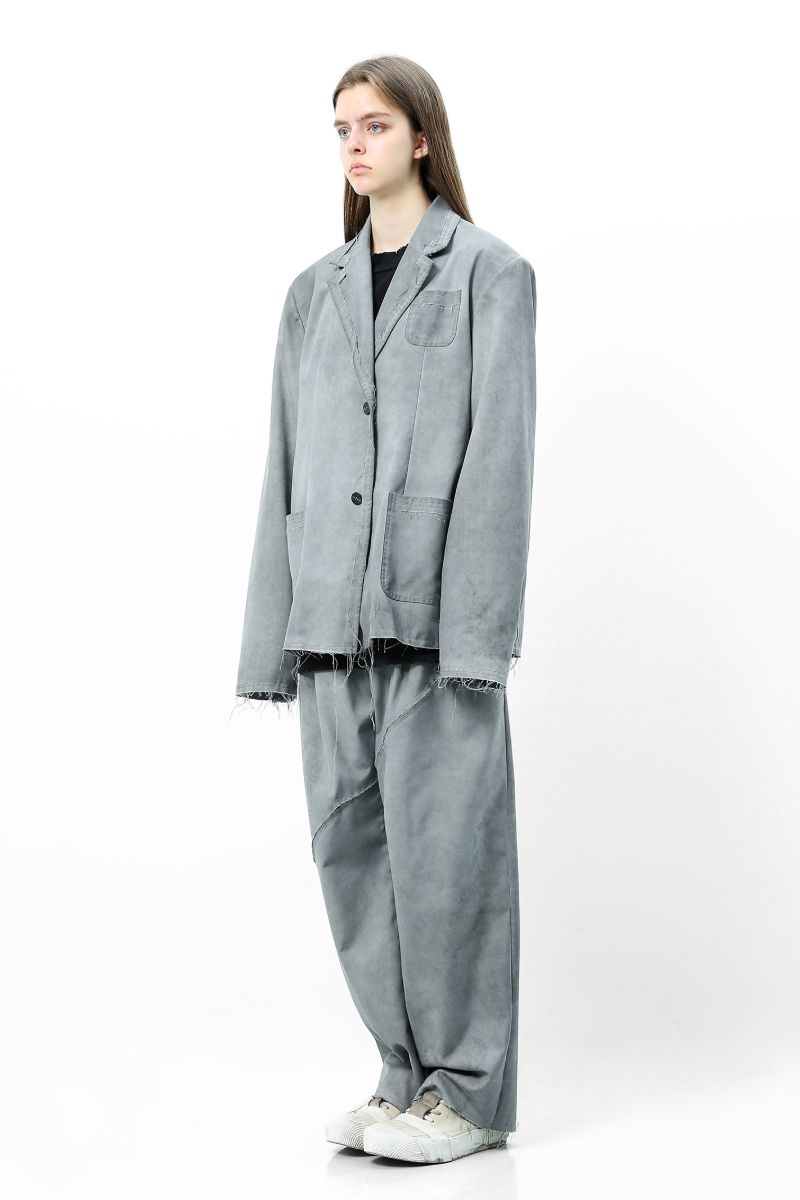 Unknown World Old Raw Blazer