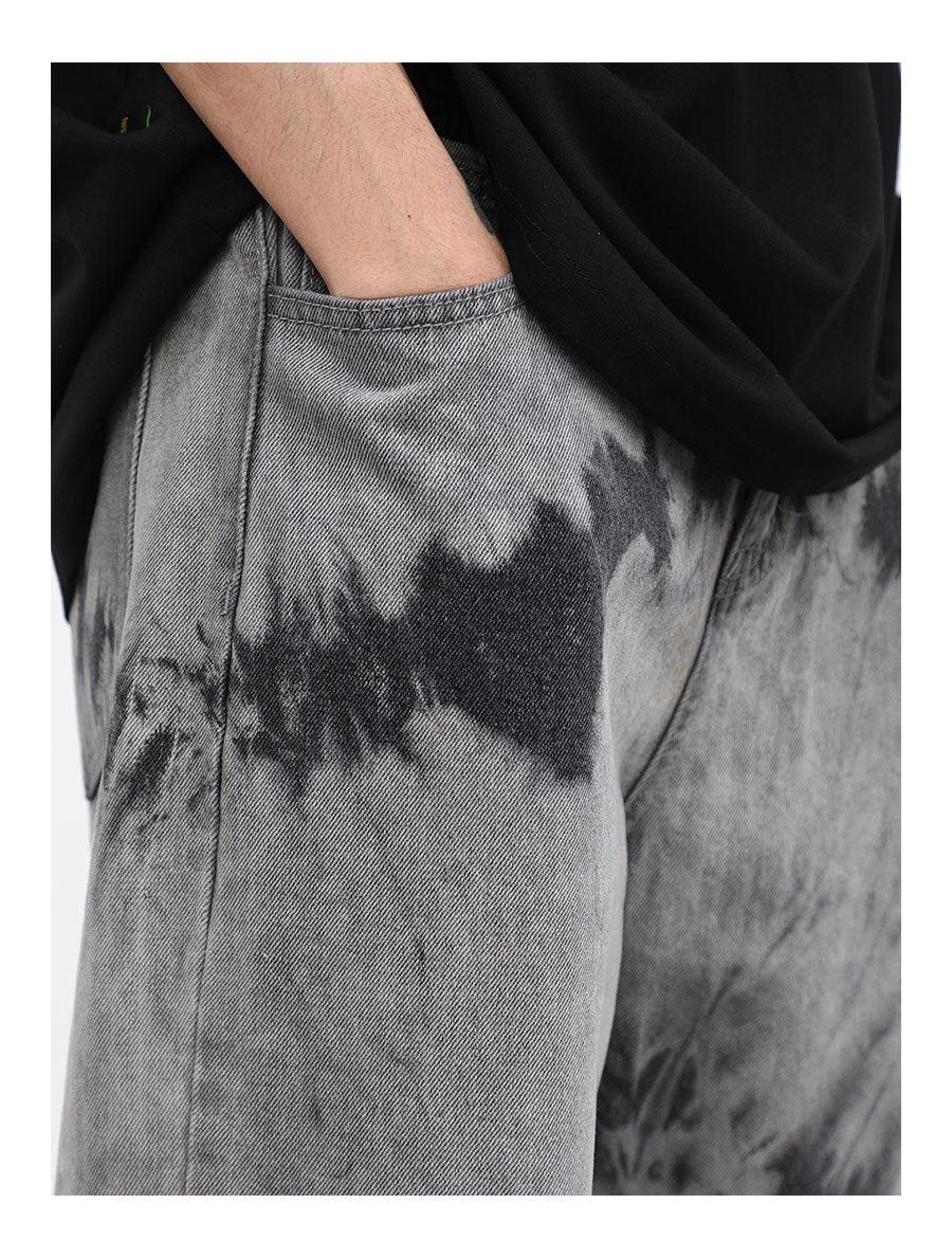 CZ Tie Dyed Loose Jeans