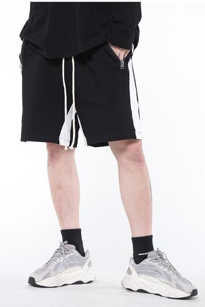 CZ Black & White Track Shorts