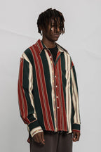 Empty Reference Striped L/S Shirt