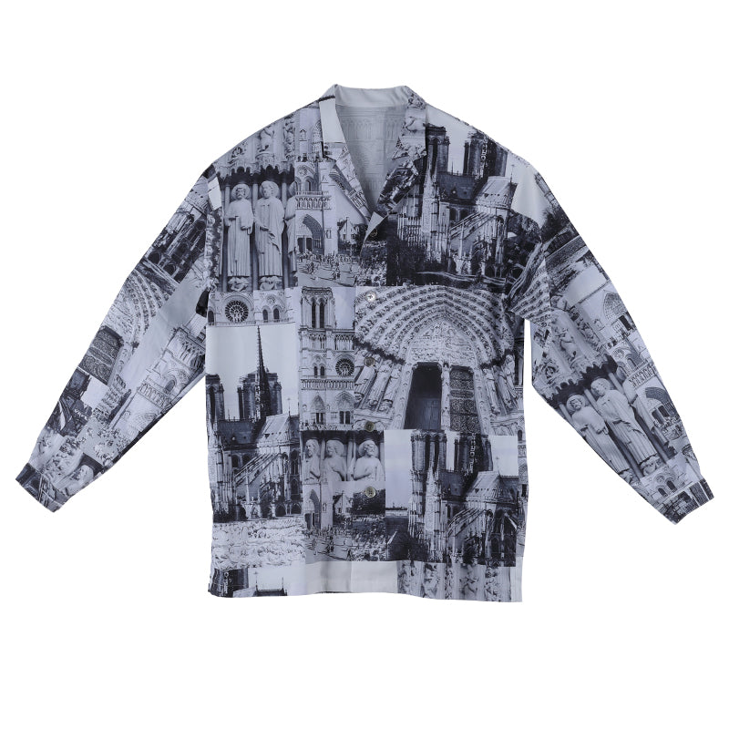 Mix7 Notre Dame Cuban L/S Shirt