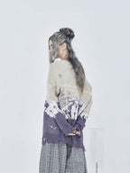 H/C Snow Mountain Ripped Sweater - UK Only