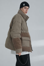 THINGY Corduroy Patch Down Jacket