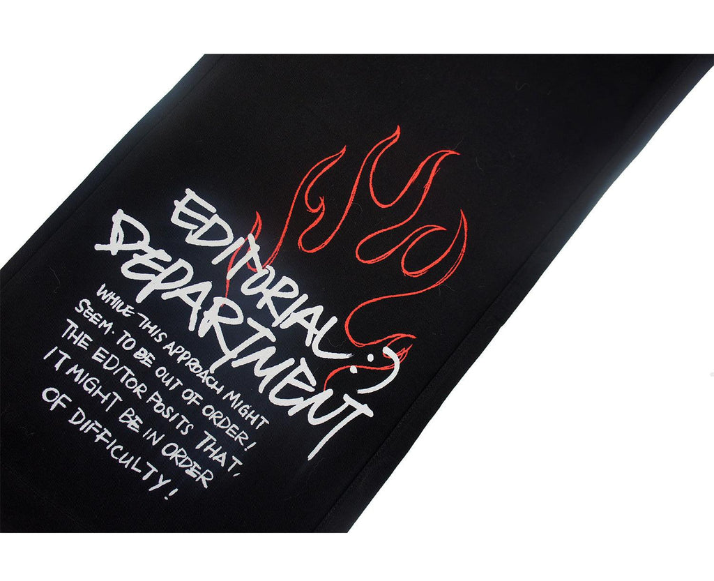 CZ ED Graffiti Straight Trousers