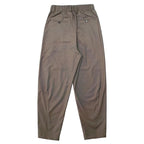 Empty Reference Coffee Loose Suit Trousers