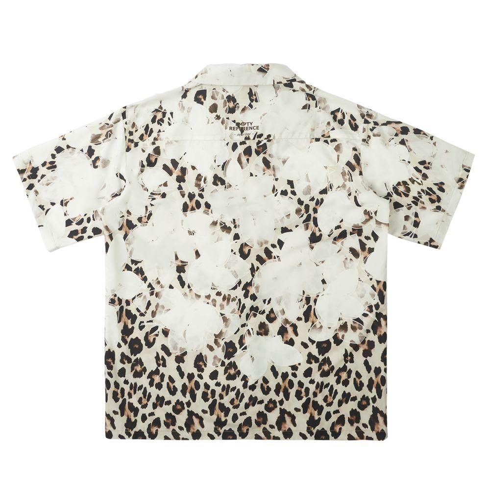 Empty Reference Leopard Pattern Cuban Shirt