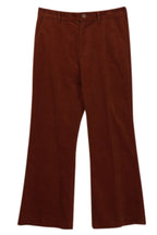Mix7 Retro Wine Corduroy Trousers
