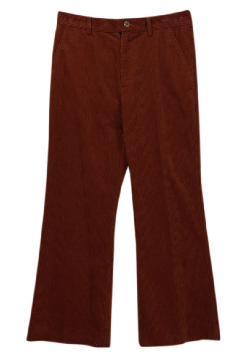 Mix7 Retro Wine Corduroy Trousers