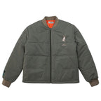 Empty Reference Embroidery Rabbit Logo Down Jacket