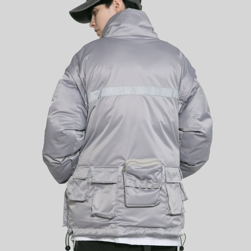Observer Lab Detachable Sleeves Down Coat