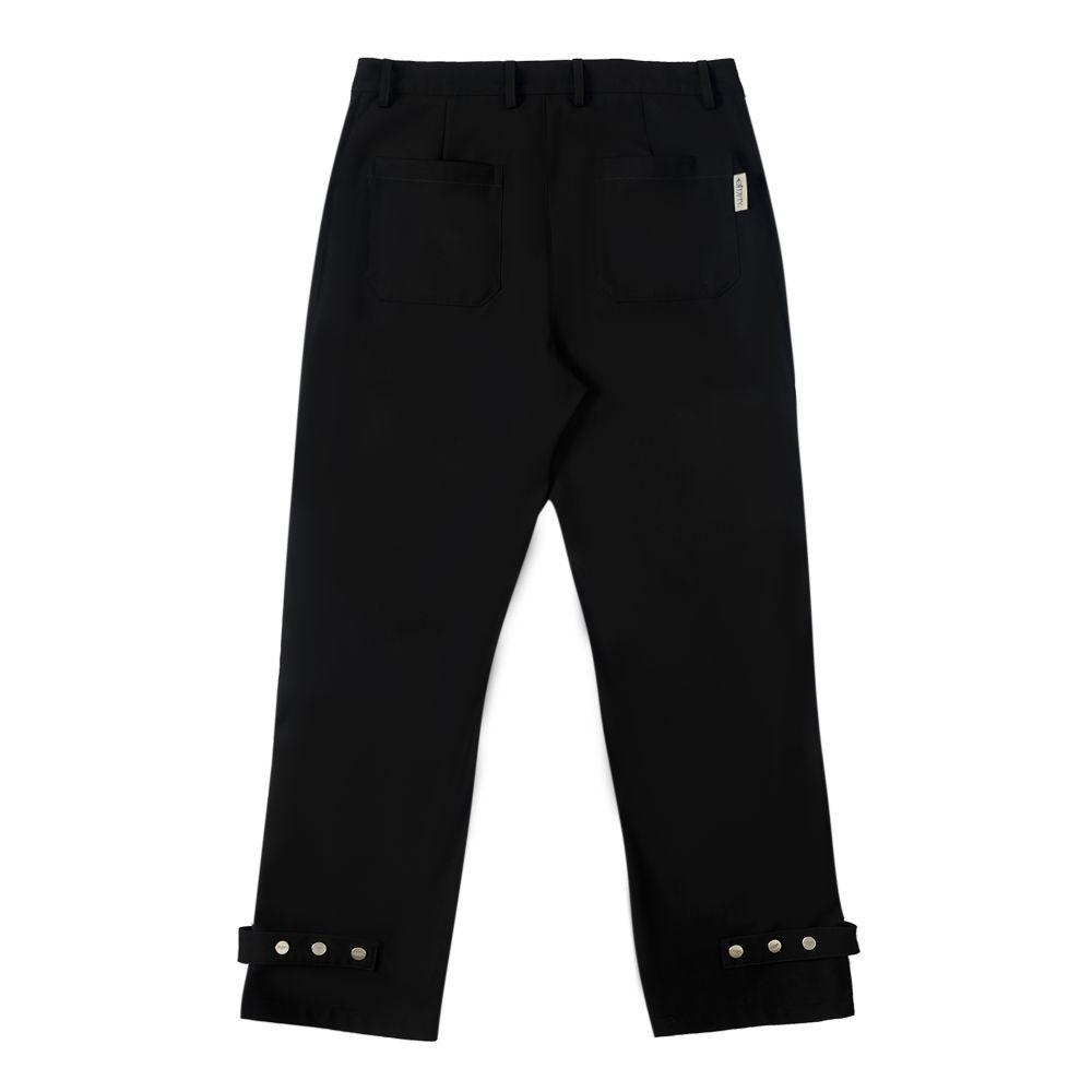 Empty Reference Zipper Adjustable Casual Pants