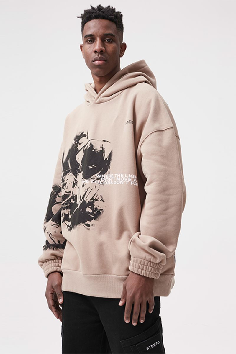 STEEPC Space Printed Hoodie