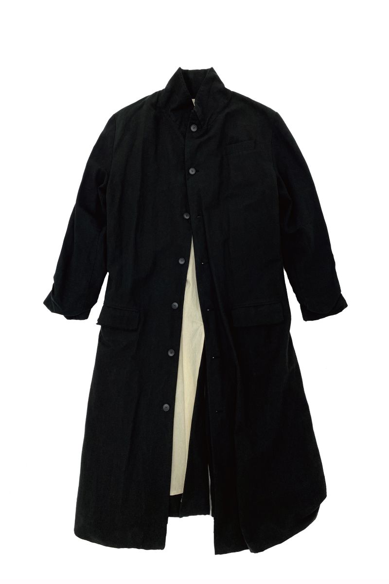 Unknown World Black Distressed Coat