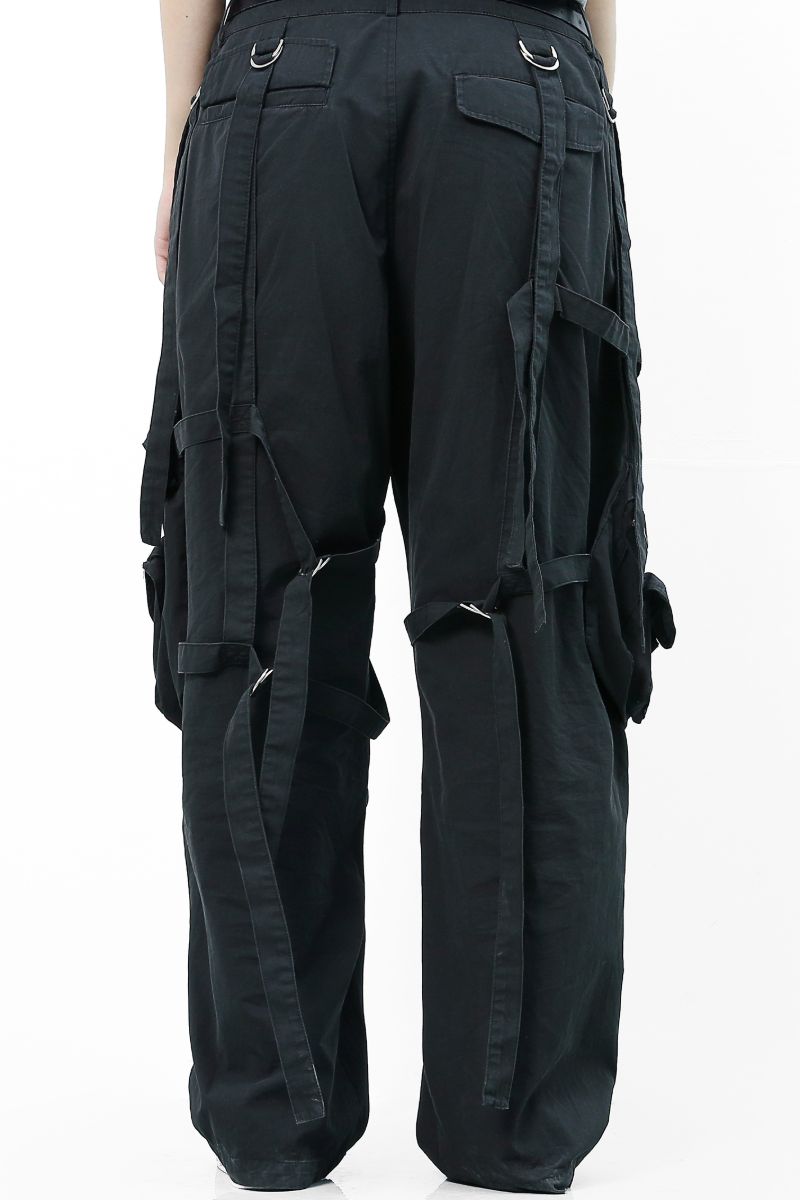 Unknown World Washed Old Removable Pocket Trousers