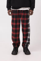 Empty Reference Plaid Stitching Trousers