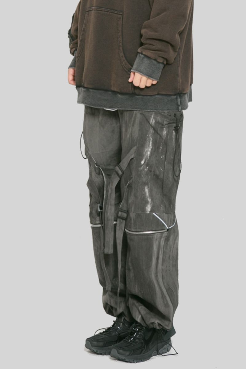 Observer Lab Washed Straps Cargo Pants