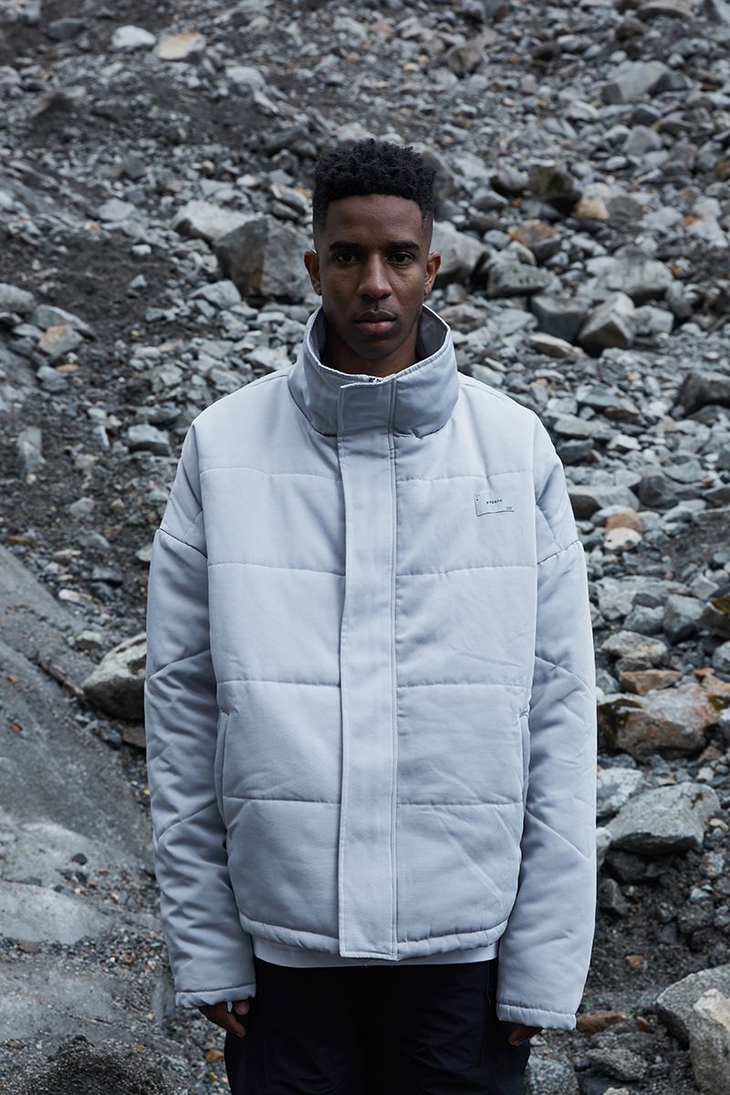 STEEPC Logo Down Cotton Coat