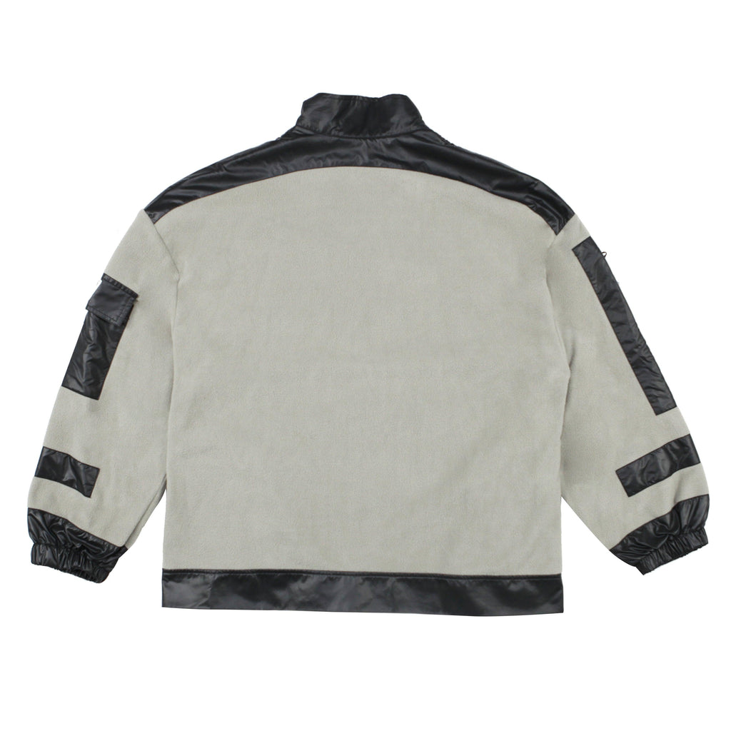 Empty Reference Gray Sherpa Fleece Jacket