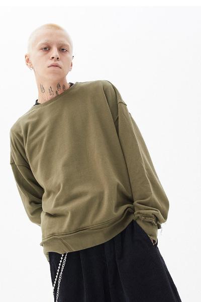 CZ Essential Olive Crewneck