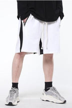CZ White & Black Track Shorts