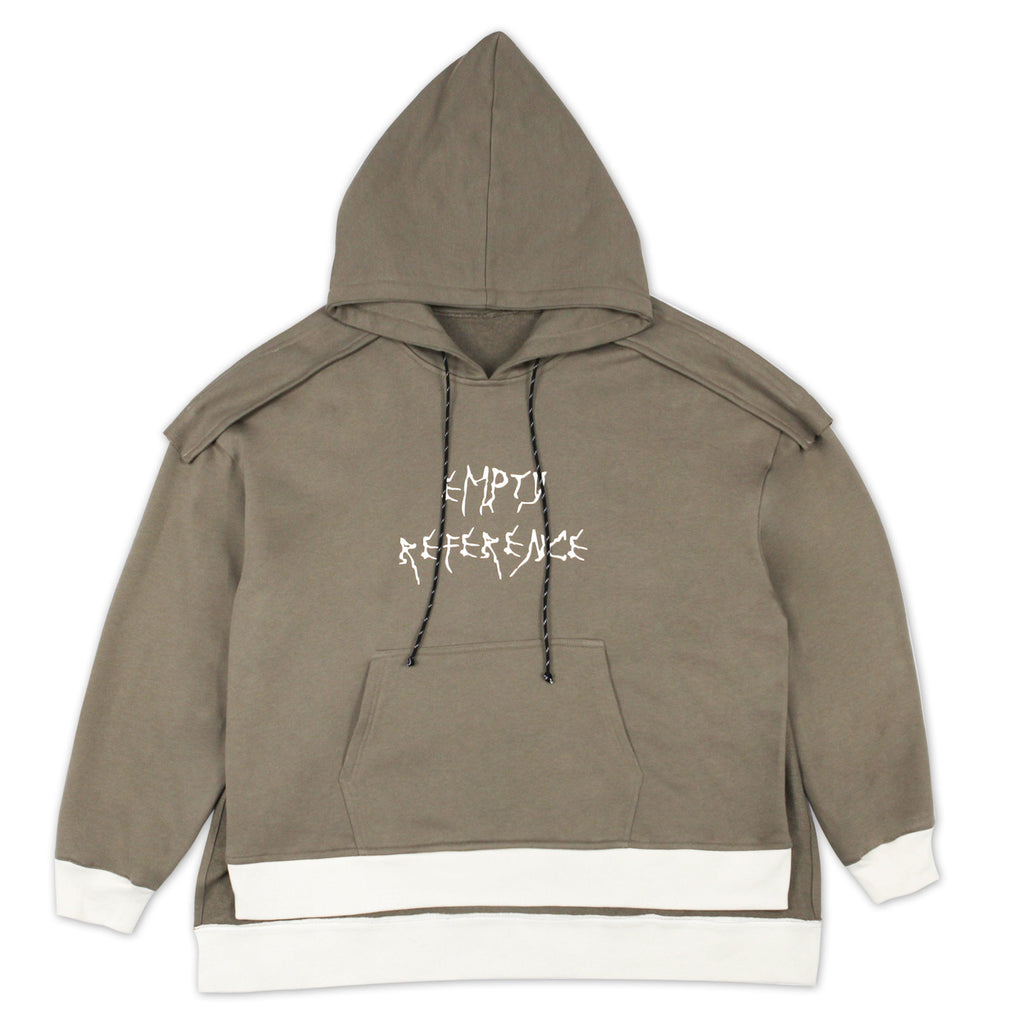 Empty Reference Deconstruction Logo Hoodie